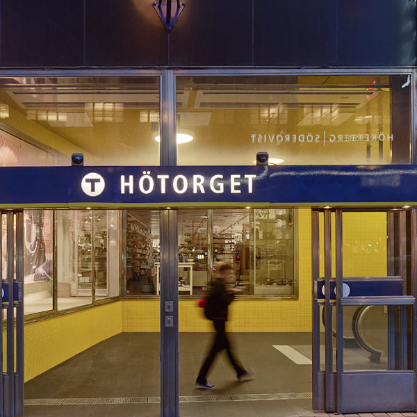 Hötorget Subway Station